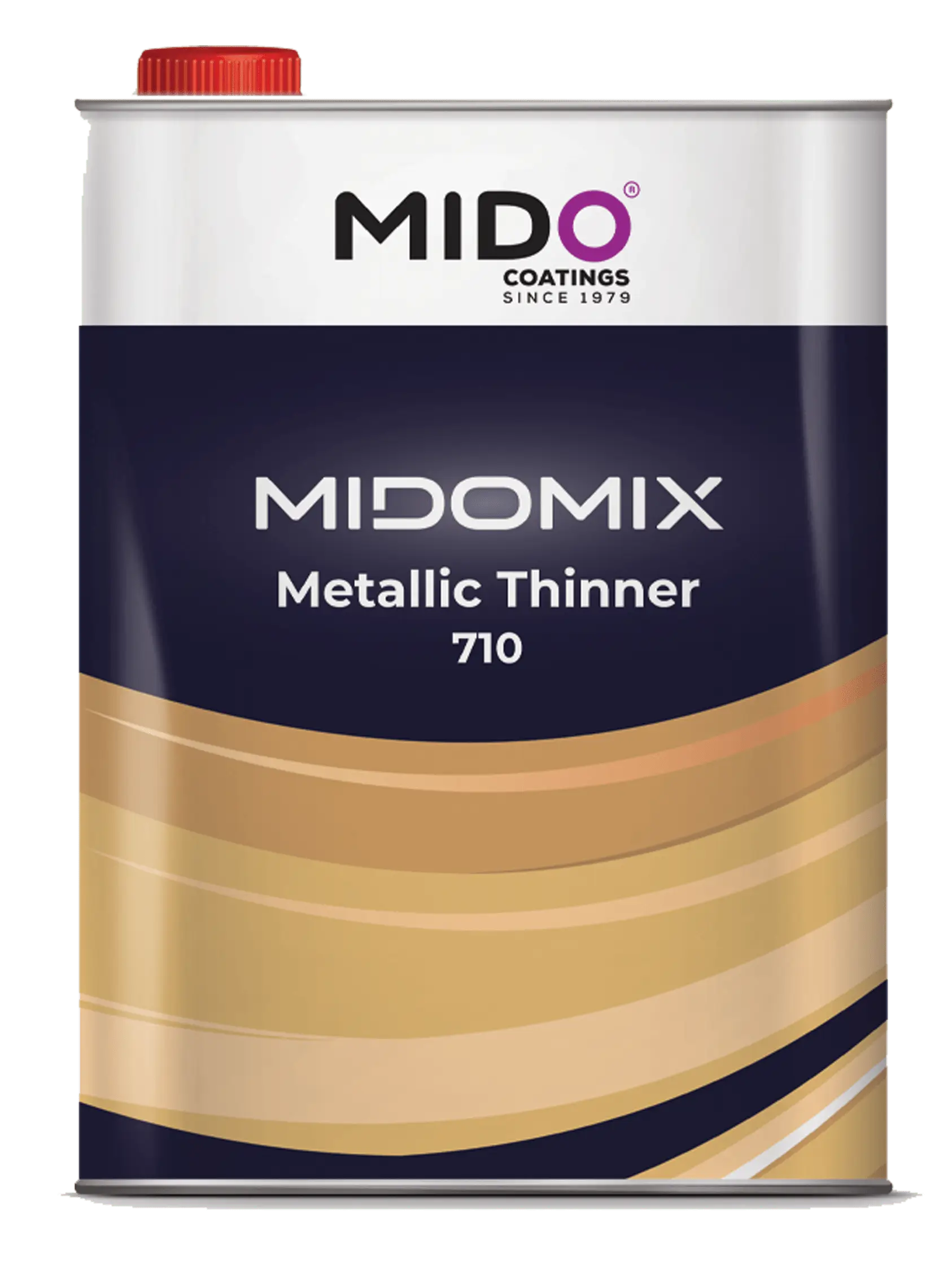 MIDOMIX Metallic Thinner 710 can from MIDO Coatings