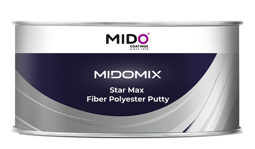 Midomix Star Max Fiberglass Putty