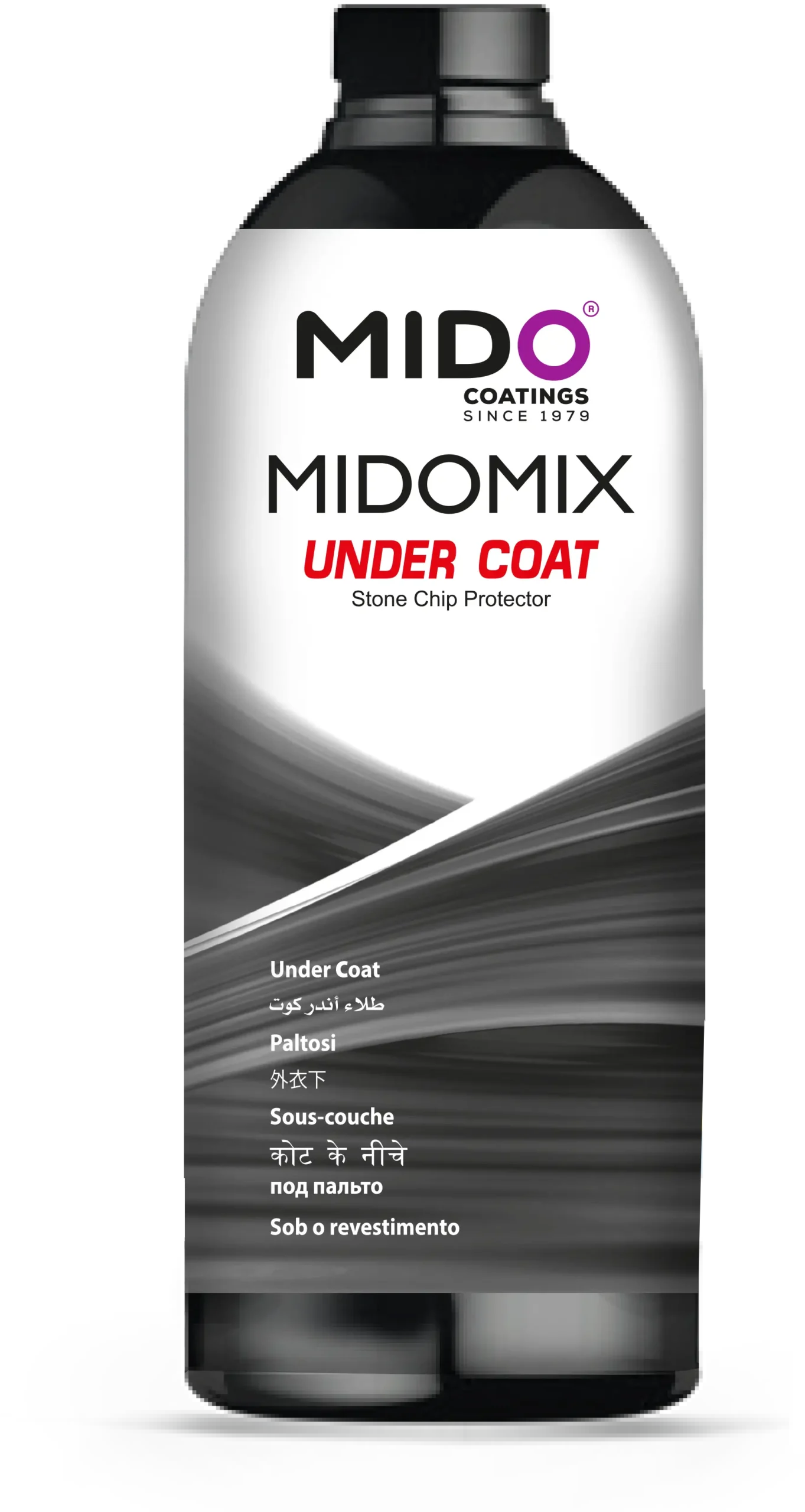 MIDOMIX Undercoat Stone Chip Protector bottle